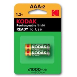 Kodak rechargeable Ni-MH R3 1000 mAh (2 pack)