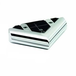 Picior Sofa Colt Semi VG, Plastic finisaj Crom lucios - set 4 buc