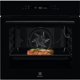 Cuptor electric incorporabil Electrolux LOE8P39Z, Electric, 72 l, Multifunctional, Autocuratare pirolitica, Control touch, Convectie, Afisaj digital, Senzor gatire, Grill, Clasa A+, Negru