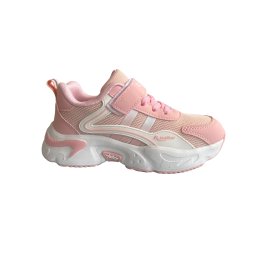 Pantofi sport pentru copii, material textil, Pink