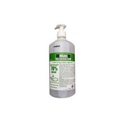 GIM:1-Gel dezinfectant pentru maini, cu glicerina, 1L