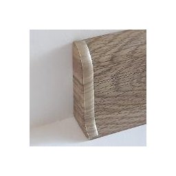 PBS605.154-S4 - Set 4 bucati piese inchidere stanga culoare stejar Mocha pentru plinta PBC605
