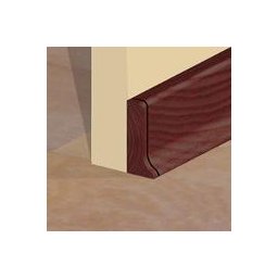 PBS505.41-S4 - Set 4 bucati piese inchidere stanga culoare mahon pentru plinta PBC505