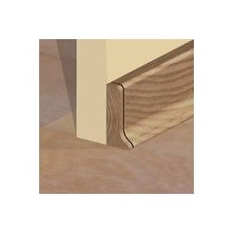 PBS505.93-S4 - Set 4 bucati piese inchidere stanga culoare fag pentru plinta PBC505