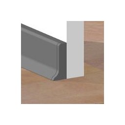PBD505.35-S4 - Set 4 bucati piese inchidere dreapta culoare gri inchis pentru plinta PBC505