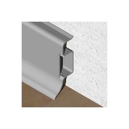 PBC505 - Plinta PROLUX din PVC culoare gri inchis pentru parchet 50 mm