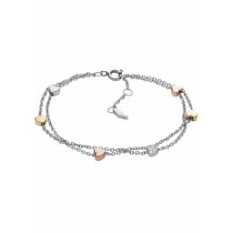 FOSSIL Brățară 'Herzen JF02854998' auriu / auriu - roz / argintiu