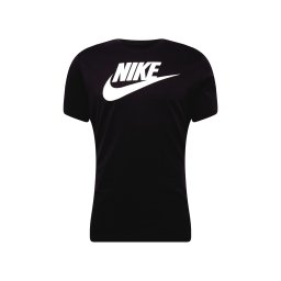 Nike Sportswear Tricou 'Icon Futura' negru / alb