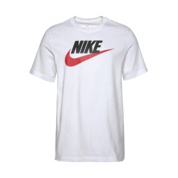 Nike Sportswear Tricou 'Icon Futura' roșu / alb