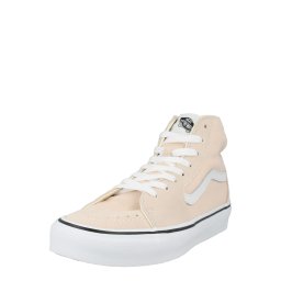 VANS Sneaker înalt culoarea pielii / alb