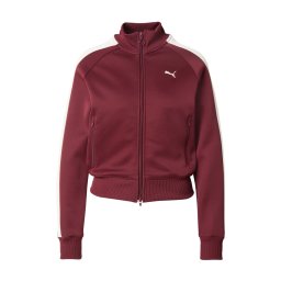 PUMA Hanorac 'T7 Always On' roșu vin / alb lână