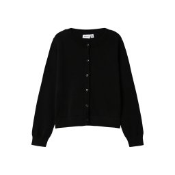 NAME IT Geacă tricotată 'NKFValane' negru