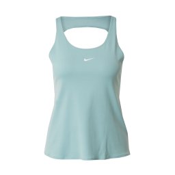 NIKE Sport top verde deschis / alb lână