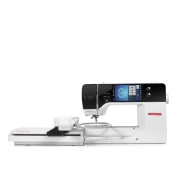 Masina de Cusut Quilting si Brodat Bernina 790 Plus 1774 Cusaturi 270 Broderii Viteza 1000 Imp/Min Alb/Negru