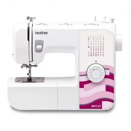 Masina de Cusut Brother RH127 27 Cusaturi Alb/Roz