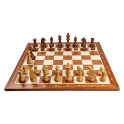 Combo set cu piese Staunton 6 German si tabla mahon nr. 6