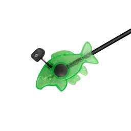 Swinger/Semnalizator cu braţ/tija cu contragreutate Delphin CARPY, verde, cu iluminare