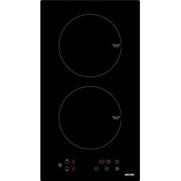 Plita 30 IM 06, Inductie, 2 zone de gatit, 28 cm, Negru