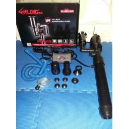 XiLong XL UV pompă de apă de acvariu și skimmer cu lampă (650 l/h | 7+5 w | 0,7 m)