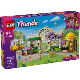 LEGO® Friends 42671 - Cafenea cu multe plante si florarie