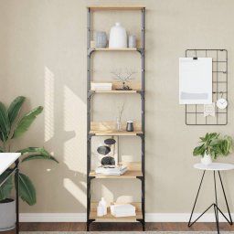 Biblioteca, stejar sonoma, 50x33x188,5 cm, lemn prelucrat GartenMobel Dekor