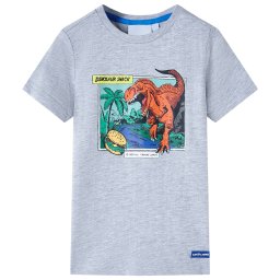 Tricou pentru copii, gri, 128 GartenMobel Dekor