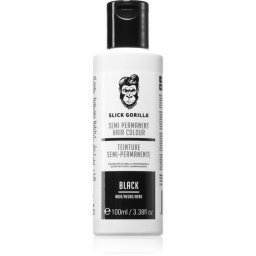 Slick Gorilla Hair Colour culoare par pentru barbati Black 100 ml