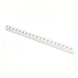 Binding comb 5347005, 16 mm, 100 buc, alb