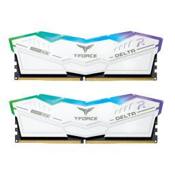Memorie T-Force DELTA RGB - DDR5 - kit - 32 GB: 2 x 16 GB - DIMM 288-pin - 6000 MHz / PC5-48000 - unbuffered