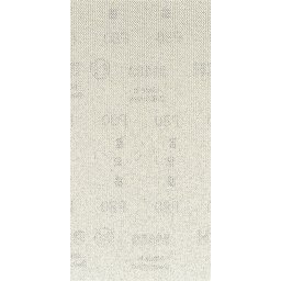 Plasă de șlefuit pentru lemn și vopsea, 93 x 186 mm, granulație 80, 10 buc
