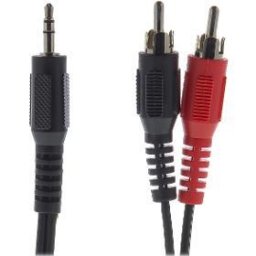 Cabluri audio SAV 104-020 Cablu audio Premium cu mufă stereo de 3,5 mm - 2x Cinch/RCA