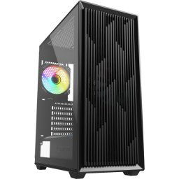 Carcasa Mid Tower Fara sursa VK2 RGB Negru