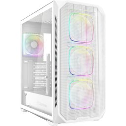 Carcasa Mid Tower Fara sursa AK5M RGB Alb