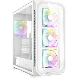 Carcasa Mid Tower Fara sursa AK5G RGB Alb