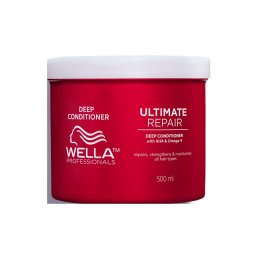 Balsam tratament cu AHA & Omega 9 pentru par deteriorat Ultimate Repair, Wella Professionals (Gramaj: 200 ml)