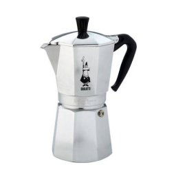 Cafetiera Bialetti Moka Express Pot 12tz 0.6L Aluminiu Argintiu