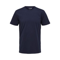 SELECTED Tricou 'SLHAspen' bleumarin