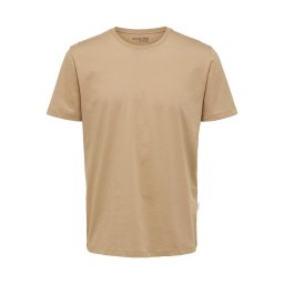 SELECTED Tricou 'SLHAspen' brocart
