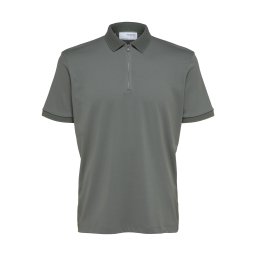 SELECTED Tricou 'Fave' kaki