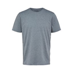 SELECTED Tricou 'Aspen' gri
