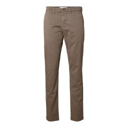 SELECTED Pantaloni eleganți 'New Miles' maro / ciocolatiu