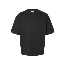 SELECTED Tricou 'SLHOscar' negru