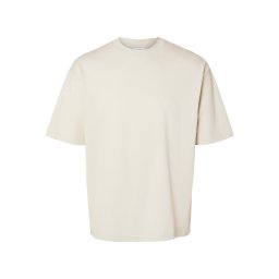 SELECTED Tricou 'SLHOscar' crem