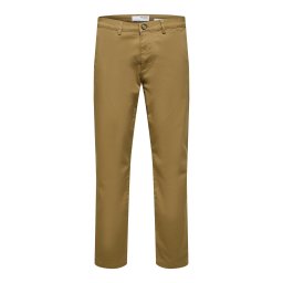 SELECTED Pantaloni eleganți 'New Miles' maro caramel