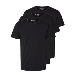 SELECTED Tricou 'Roland' negru