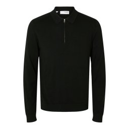 SELECTED Pulover 'SLHBERG' negru