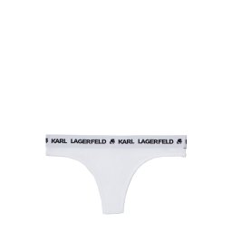 Karl Lagerfeld Tanga negru / alb