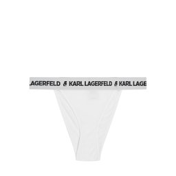 Karl Lagerfeld Slip negru / alb