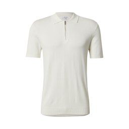 DAN FOX APPAREL Tricou 'Ricardo' alb murdar