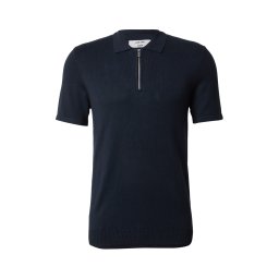 DAN FOX APPAREL Tricou 'Ricardo' albastru marin